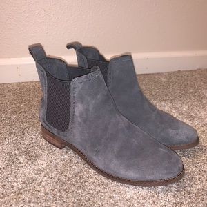 Toms Gray Booties ankle boots